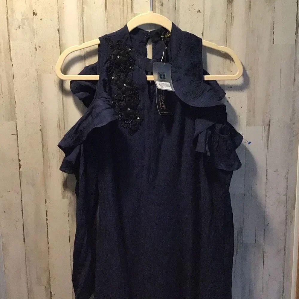 Full length gown by G 3 fashion SHECZZAR size large new with tag